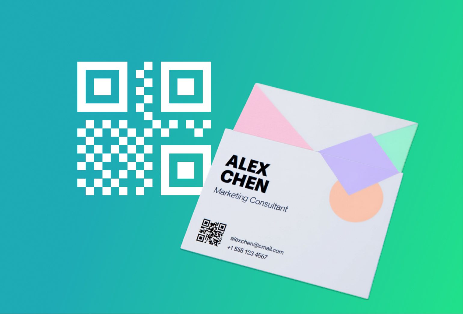 digital business card qr